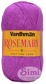 Simi Enterprise Purple Wool Vardhman S Rosemary Wool, 400 G