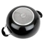 Sapphire Hard Anodized Deep Kadhai 5 Ltr. with Lid & With Induction