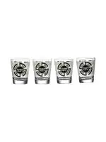 Ek Do Dhai Vote for Vodka Shot Glass set of 4 60ml