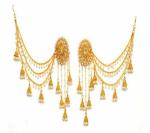 Gyaan Jewels Handmade Shop Global Gold Plated Jhumki Earring Gold (Women and Girls)