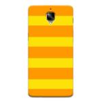 MobiEra OnePlus 3T Yellow Orange Design Plastic Hard Case Cover
