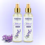 MANIPURA AYURVEDA Organic Aromatherapy Lavender Air Freshener Room Freshener Spray for Home & Office 400 ml | Air Freshener Combo Pack | No Gas Air Freshener