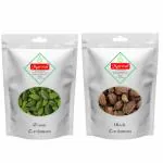 Marwar Combo Pack of Green Cardamom + Black Cardamom | 50 Gms Each | Pack of 2