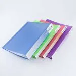 JEWETT Display Book File Folder A4 Size 40 Pockets (Pack of 2 Pcs) (Multicolor)