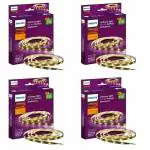 PHILIPS LED Cove Light for Ceiling | 5-Meter LED Strip Light for Home Decoration | CoveGlow, Warm White | Pack of 4 (Driver Required Separately)