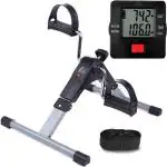 Werfit Black, Silver Steel Mini Peddler Exercise Cycle