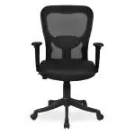 The Office Room Matrix Office Chair with Medium Back Mesh and Multi Locking Mechanism Work from Home Chairs Workstation Chair
