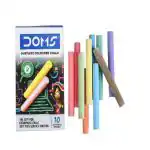 Doms Dustless Coloured Chalk Box Pack of 100