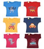 Kwitchy Baby Boys' & Baby Girls' T-Shirt (Multicolor, 2-3 Years)