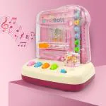 KIWI KOOL_ Roll The Ball Early Learning & Educational Toy for Kids with 12 Puzzle Cards & 12 Balls | Sensory Toy | Gift for Boys & Girls (Rolling Ball Game)