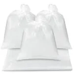 DNY - LDPE Food Grade polyethylene bag | Multipurpose Packaging and Storing Pouches| 51 Microns Thickness | Pack of 50 Pcs | (5 Kgs, 50)