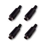 MX 4 Pin Din Male Connector (pack of 4)