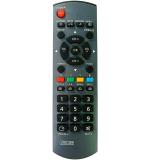 NIJ Remote Control for Panasonic LED, LCD TV (Black)