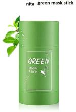 OPTRA-Mrquee Green Nita Tea Purifying Clay Stick Mask Oil Control Anti Acne Face Shaping