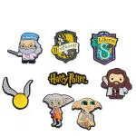 YellowCult Pack of 8 Shoe charms for Clog Shoes, Wristband Charm, Shoe, Bracelet Decoration or Party Gifts [Harry Potter Collection]