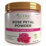 Ultra Health care Rose Petal Gulab Pankhudi Powder for Skin care,Face Pack for Fairness-100gm - Pack of 1