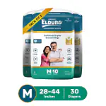 ELDURO Premium Range Unisex Adult Open Tape Diaper ( Medium| 30 Diaper) (Pack of 3)