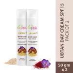 La Pink Ubtan White Haldi Day Cream With Saffron for Tan Removal (Pack of 2)