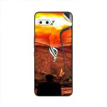 GADGETSWRAP Printed Vinyl Skin Sticker for Asus Rog Phone II - nuclear heaven