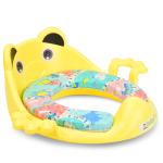 STROMMI Premium Cushioned Potty Seat with Easy Grip Handles - Comfortable Toilet Seat for Kids - Suitable for Baby Boy/Girl - Yellow Color