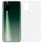 ECMERED Carbon Fiber Flexible Back Screen For Realme 7I, Anti Scratch Bubble Free (Fiber) (Pack Of 1)