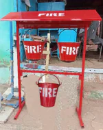 Safety Fire MS Fire Bucket Stand for 3 Buckets