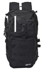 F Gear Military Tactical Black Polyester Rucksack Backpack 29 L