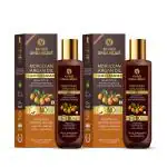 Khadi Organique Moroccan Argan Oil Hair Shampoo For Dry & Oily Skin (Pack of 2) 400 ml