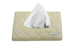 Autofurnish Pu Leather Tissue Box Holder With Tissues