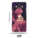 Tweakymod Printed Shy Girl Back Cover For Samsung J5 2016