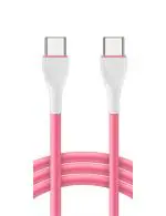 Robotek Type C To C Fast Charging Cable 65W Data Also Transfer Cable Suitable For All Smartphones,Tablet And Accessories