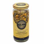Glenberg Citrus Tisane | Blend with Turmeric, Lemon Peel and Licorise & Free Premium Wooden Spoon