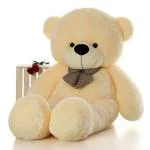 LVS TOYS - Long Soft Lovable hugable Cute Giant Life Size Teddy Bear - 2 Feet (60 cm, Cream)