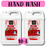 BLISS & BLUSH Hand wash liquid pink 10Litr Remove 99.9% of Germs, Refreshing Fragrance Handwash Refill Pack