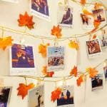 Specialyou.in Room Decor Lights for Bedroom LED Photo Clip String Lights (20 Clips) Wall Decoration Artificial Autumn Vines Aesthetic Room Decor Items Bedroom/Living Room 2 Items