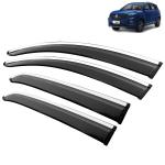 Kingsway Car Wind Deflectors Rain Guard Window Visor for Morris Garages (MG) Hector Plus 2020, 2021, 2022, 2023, 2024, 2025 Model, Car Door Visor with SS Lining Online India, Car Sun Shades