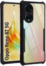 Hot Selling Back Cover for Oppo Reno 8T 5G | Oppo reno8t |Transparent | Black