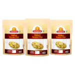 Ghotaram Cuttack Champa Kadali Banana Namkeen Snack Chips wafers | Farali Banana Chips Made In Ground Nut Oil With Goodness Of Malabar Black Pepper And Himalayan Pink Rock Salt-1Kg*3Pack