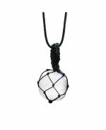 Reikved Tumble Thread Wrap Clear Quartz Stone Natural Healing Crystals And Stones Crystal Pendants Necklace (Pack Of 399)