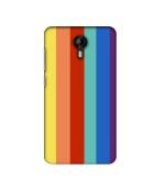 Casotec Rainbow Colors Design 3D Printed Hard Back Case Cover for Micromax Canvas Nitro 4G E455