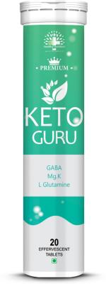 Healthy Nutrition -Just for the Health of it Keto Guru Vegan for Weight Management - 20 tablets