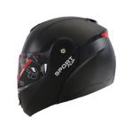 TVS Racing Helmet Full Face Flip Black L