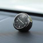 Semaphore Car Dashboard Car Clock, Analogue Clock with Vent Clip and Adhesive Tape