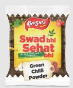 Khushi'S Green Chili Powder, 1 Kg (Pack Of 1)