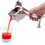 FULKIZA Aluminium Fruit Juicer,Fruit Press Hand Juicer (Steel)