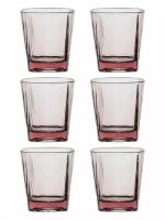 INDIGO Premium Designer Drinking Water & Juice Glasses Medium Size Tumbler Glasses Set of 6 -175 ml