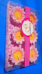 Grand Shop Multicolor Daisy Flower Floating Candle