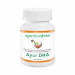 Ayurshreshtha Ayur DHA With Lycopene, Folic Acid, Multivitamin With Multimineral (60 Capsules)