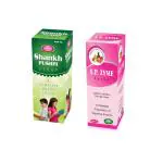 S.P PHARMACEUTICALS Shankh Pushpi Syrup & SP Zyme Syrup (Pack of 2)