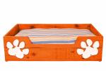 Pebblelicious Dog Dog Bed XS Orange